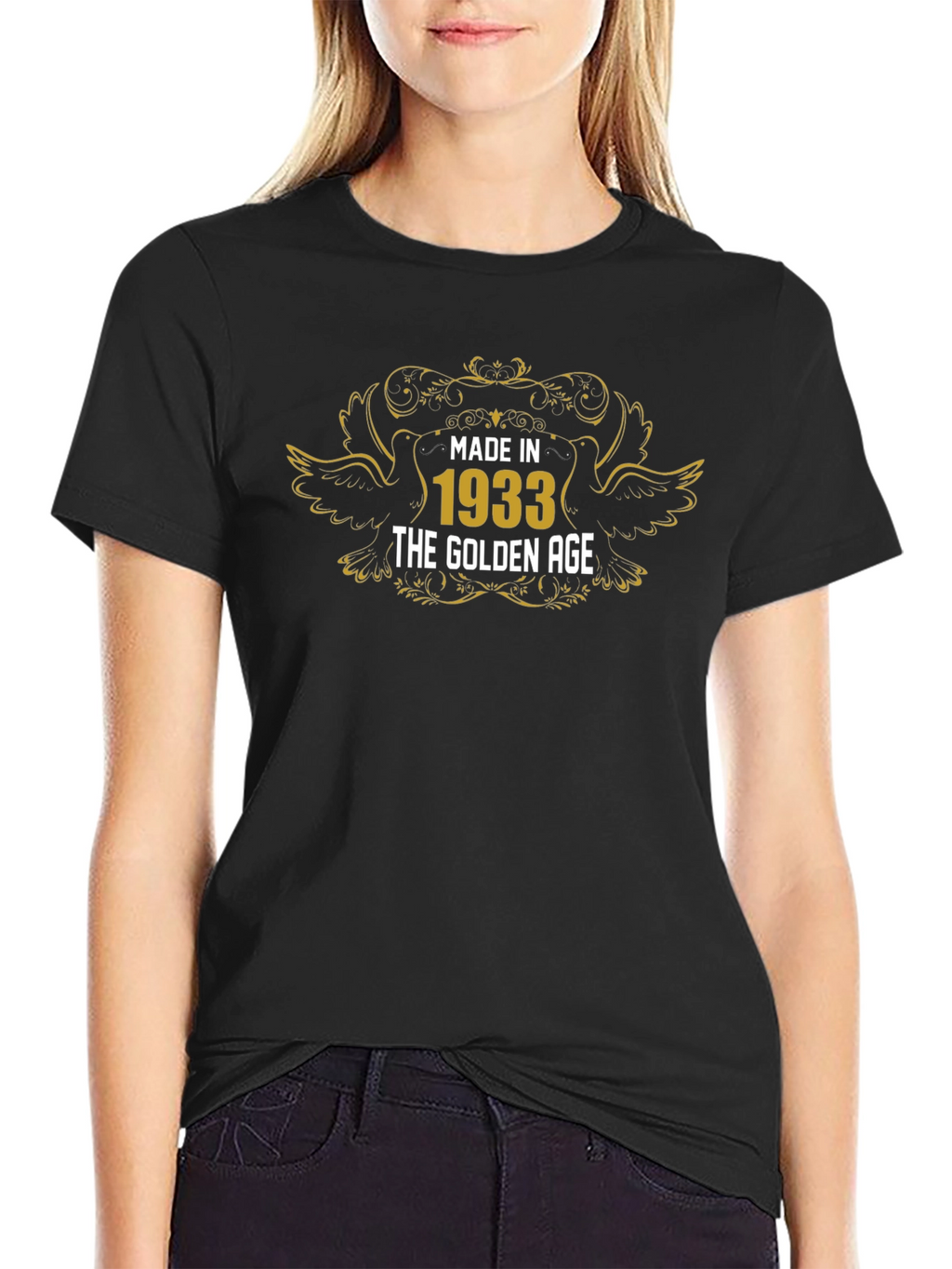 Made in 1933 Golden Age Black T-Shirt