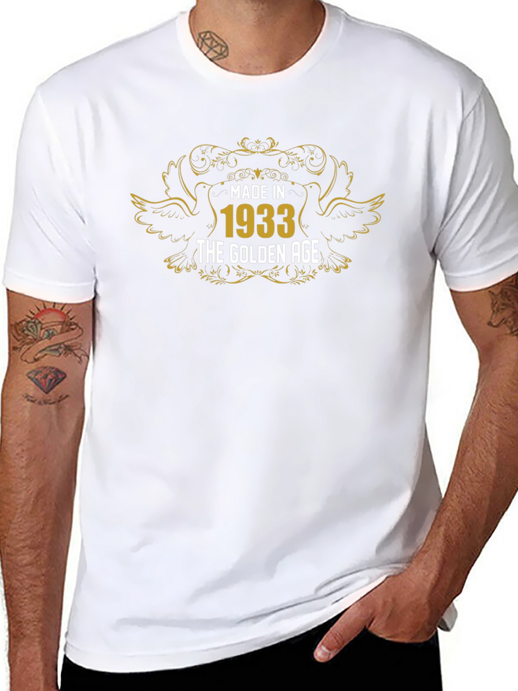 Made in 1933 Golden Age Black T-Shirt