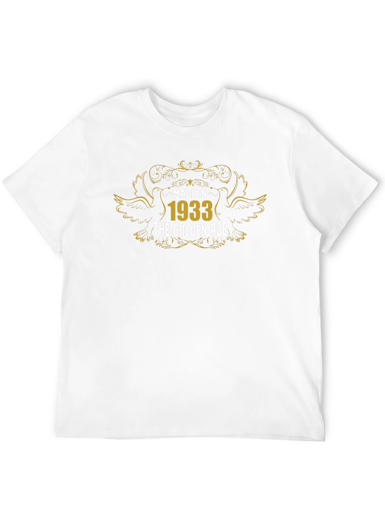 Made in 1933 Golden Age Black T-Shirt