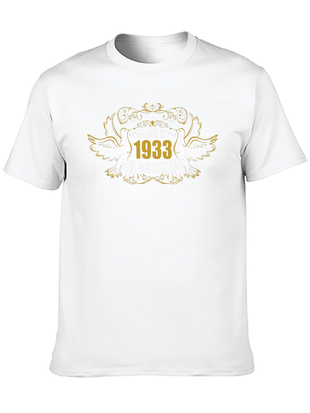 Made in 1933 Golden Age Black T-Shirt
