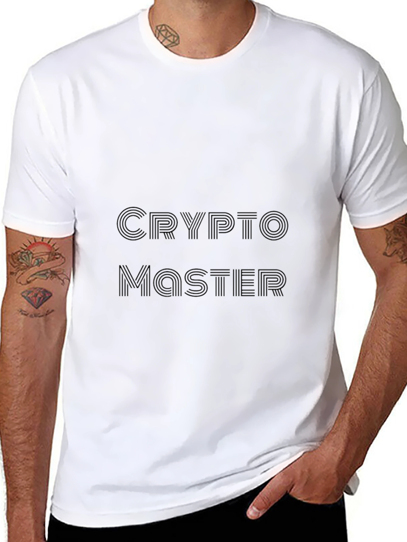 Crypto Master T-Shirt - Black