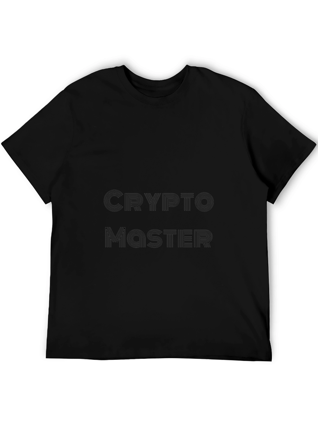 Crypto Master T-Shirt - Black