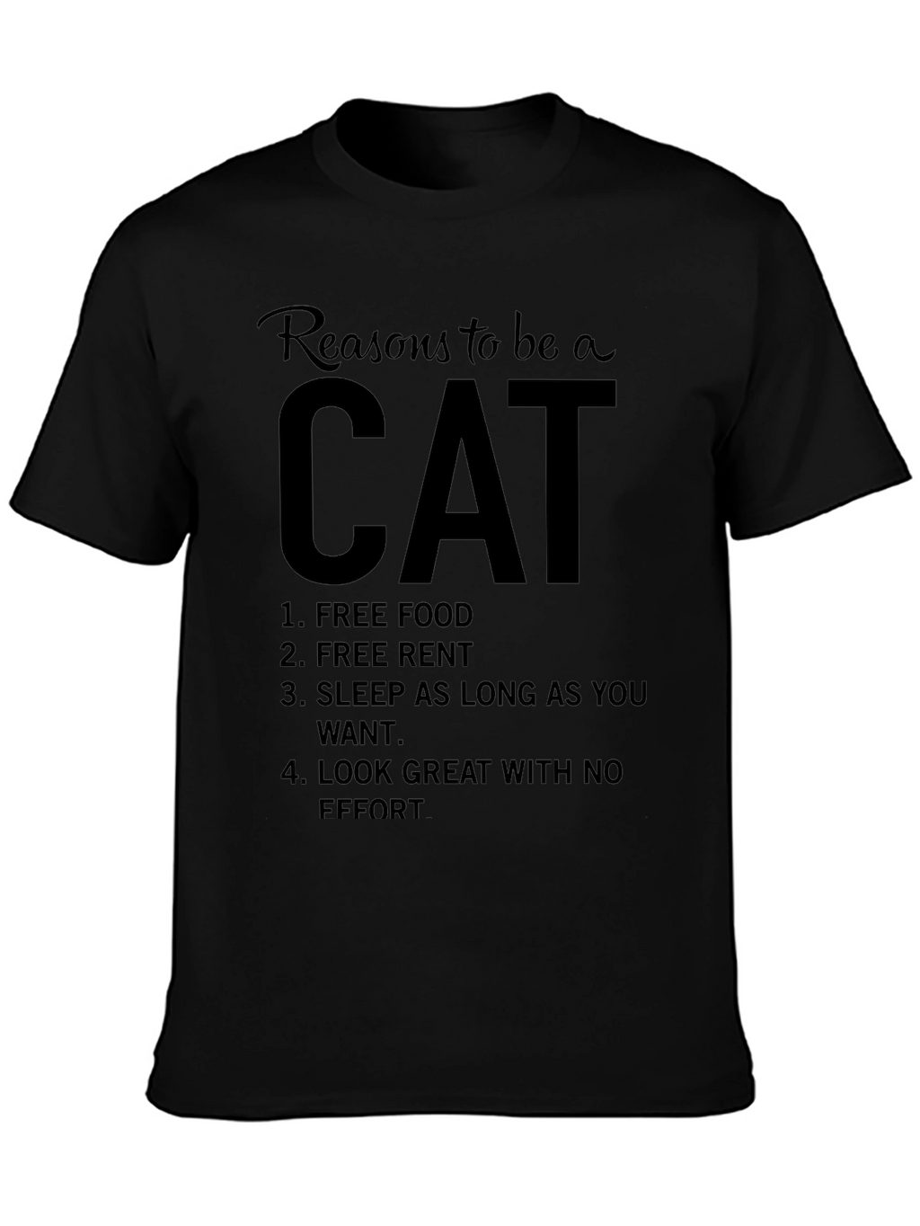 Reasons to be a Cat T-Shirt