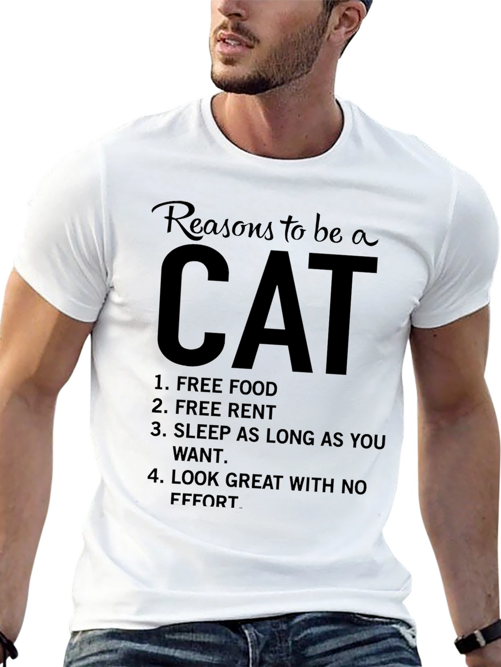 Reasons to be a Cat T-Shirt