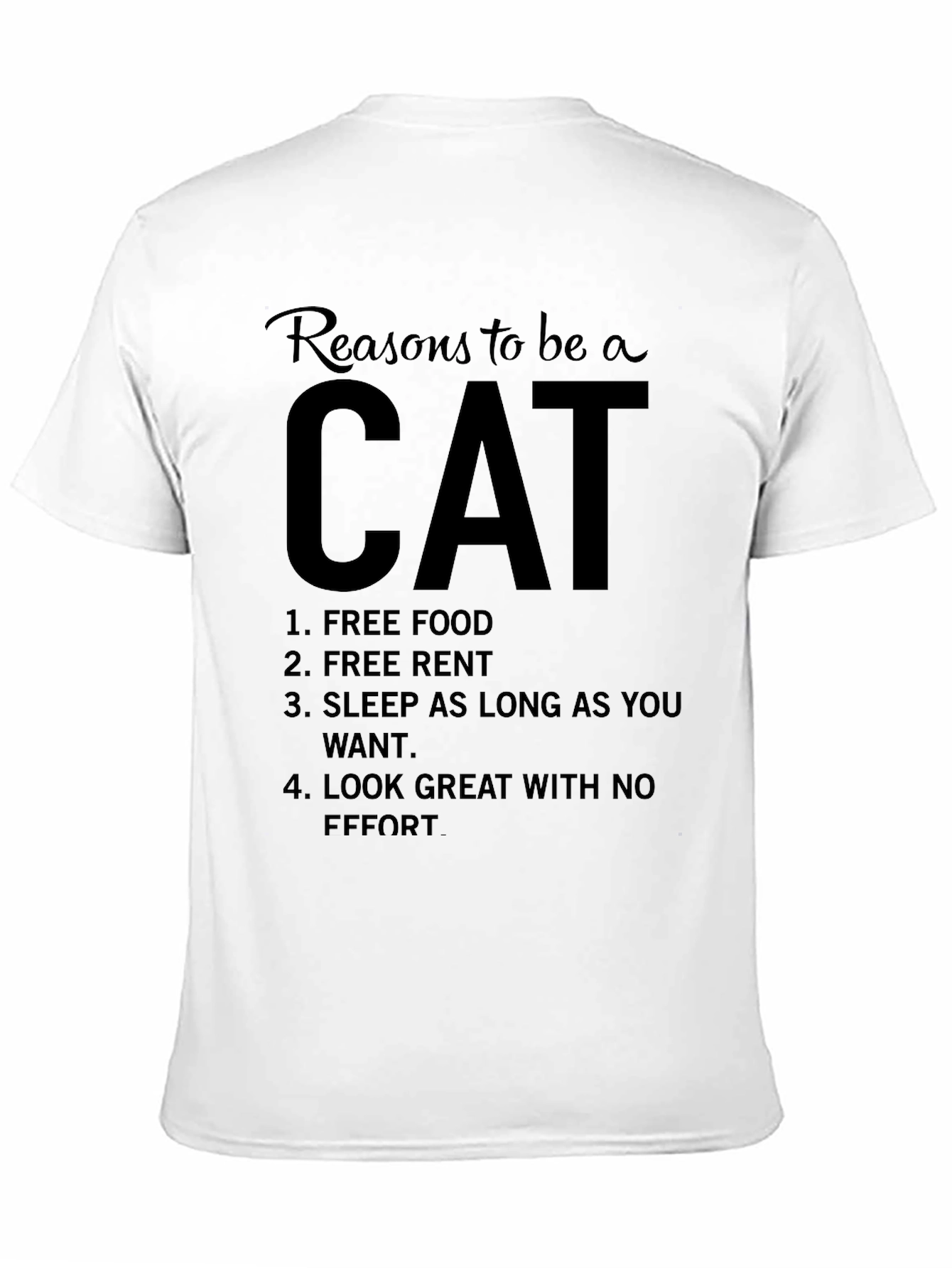 Reasons to be a Cat T-Shirt