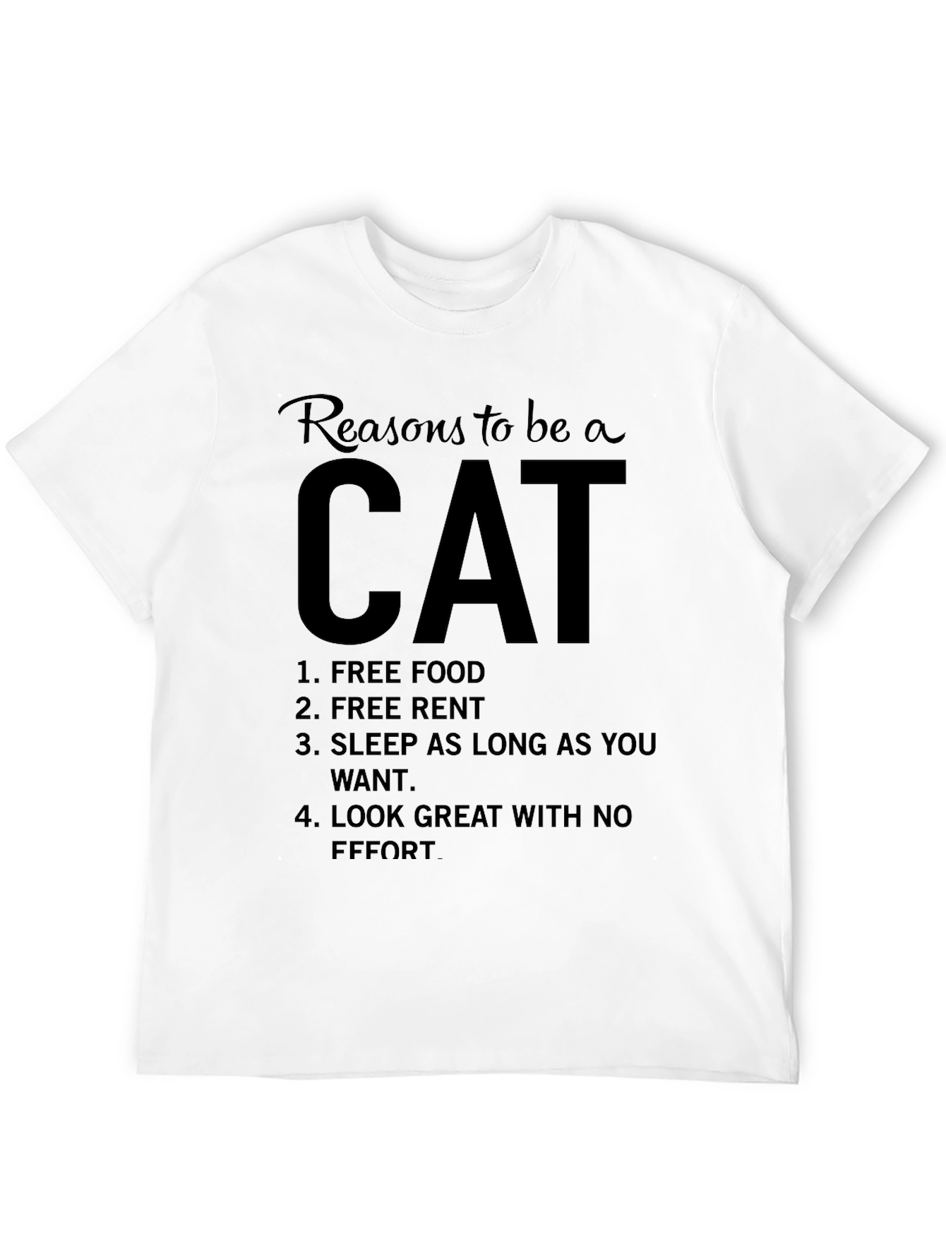 Reasons to be a Cat T-Shirt