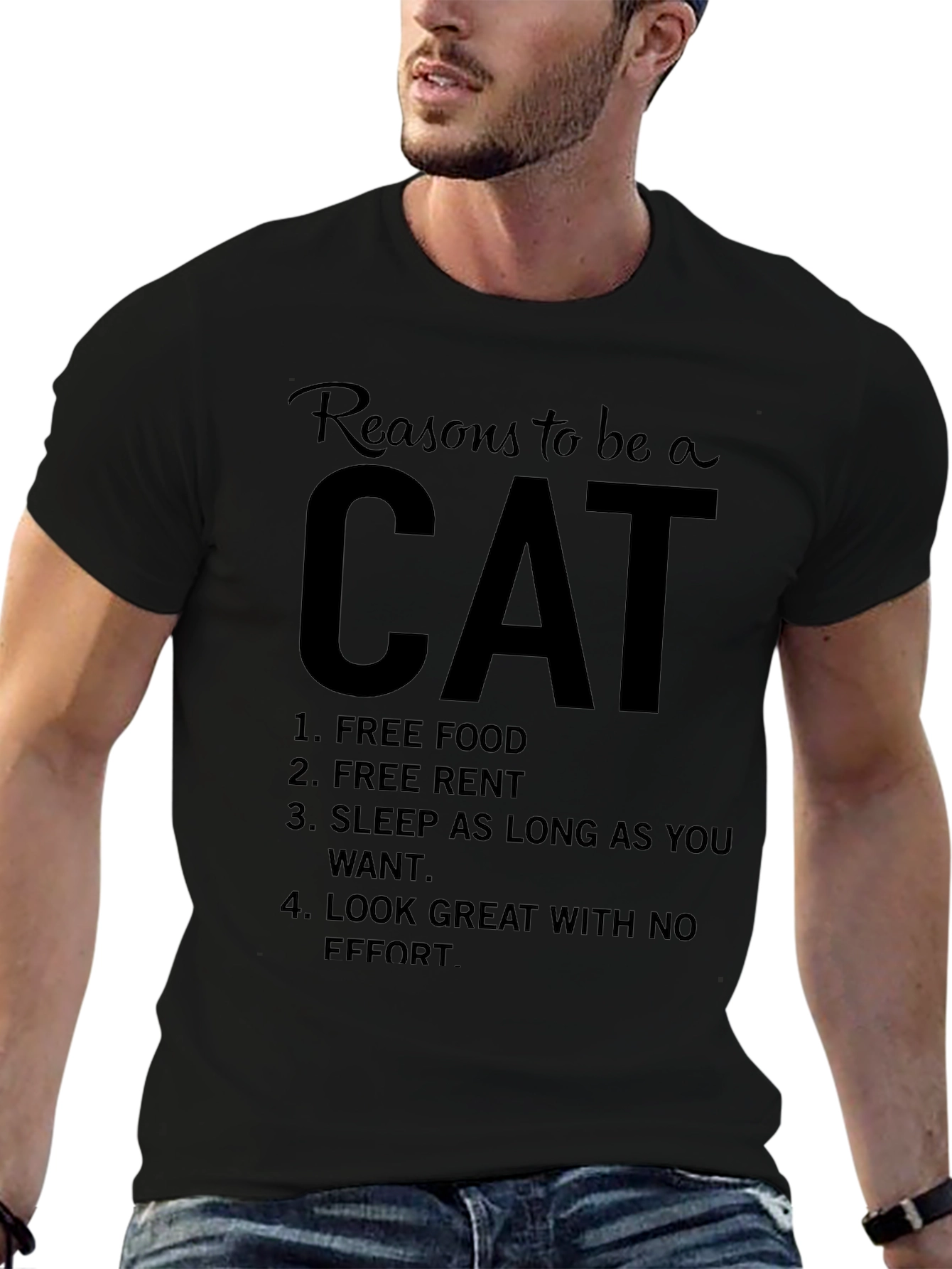 Reasons to be a Cat T-Shirt