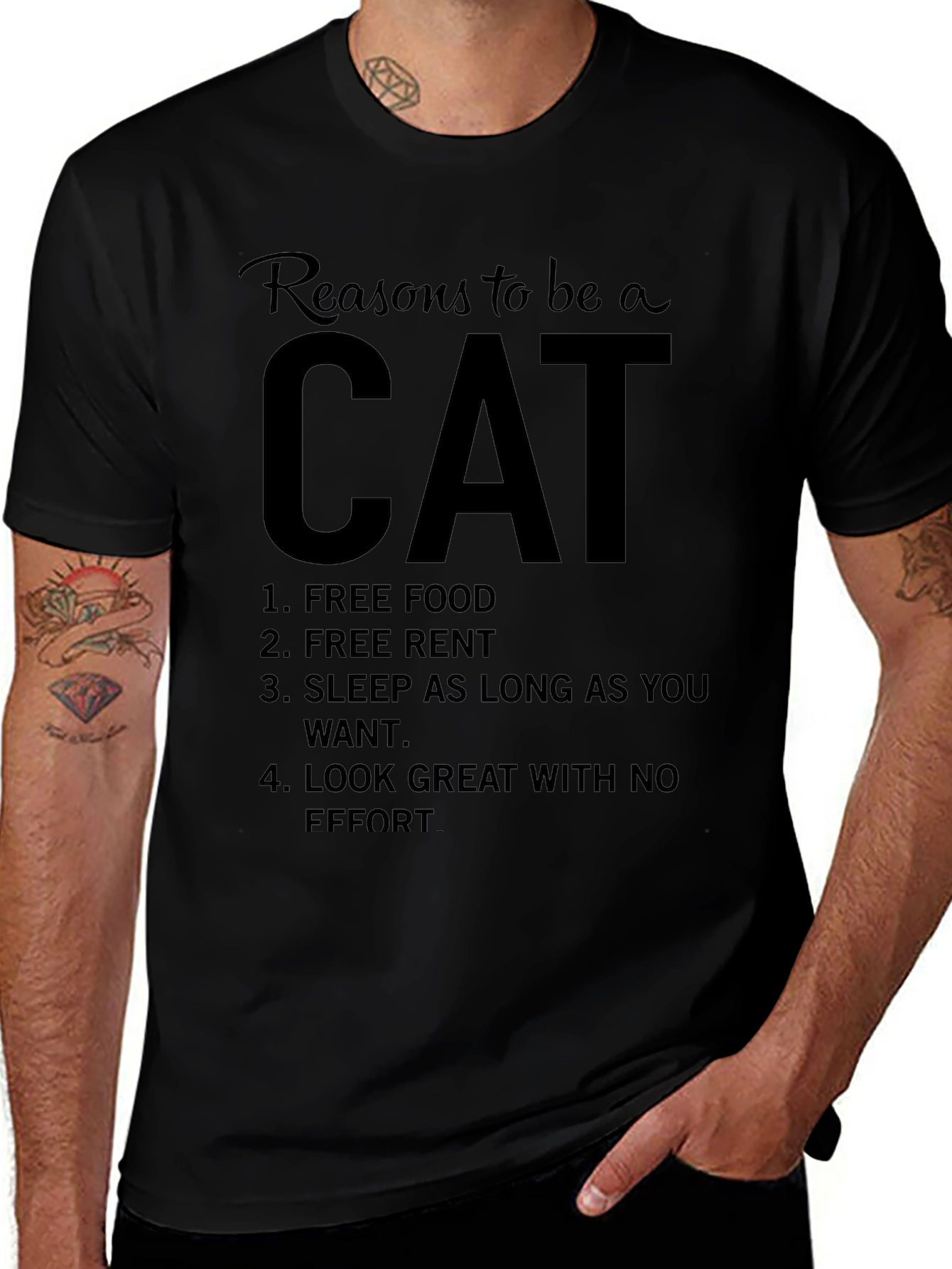Reasons to be a Cat T-Shirt