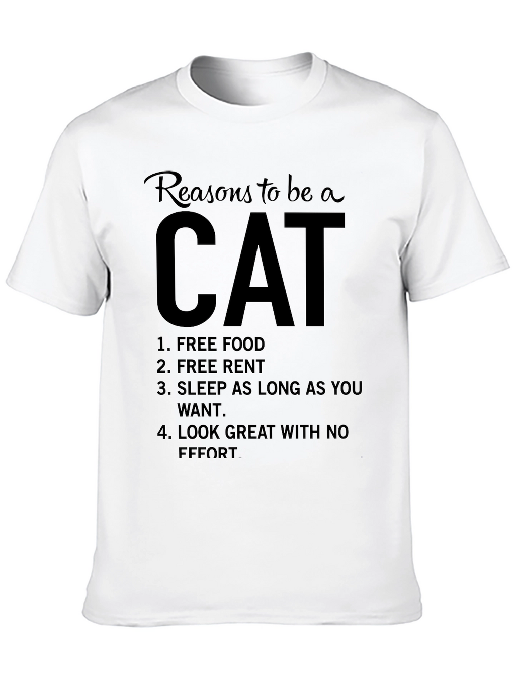Reasons to be a Cat T-Shirt