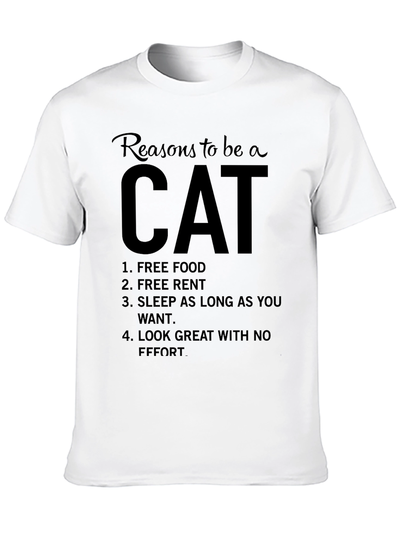 Reasons to be a Cat T-Shirt