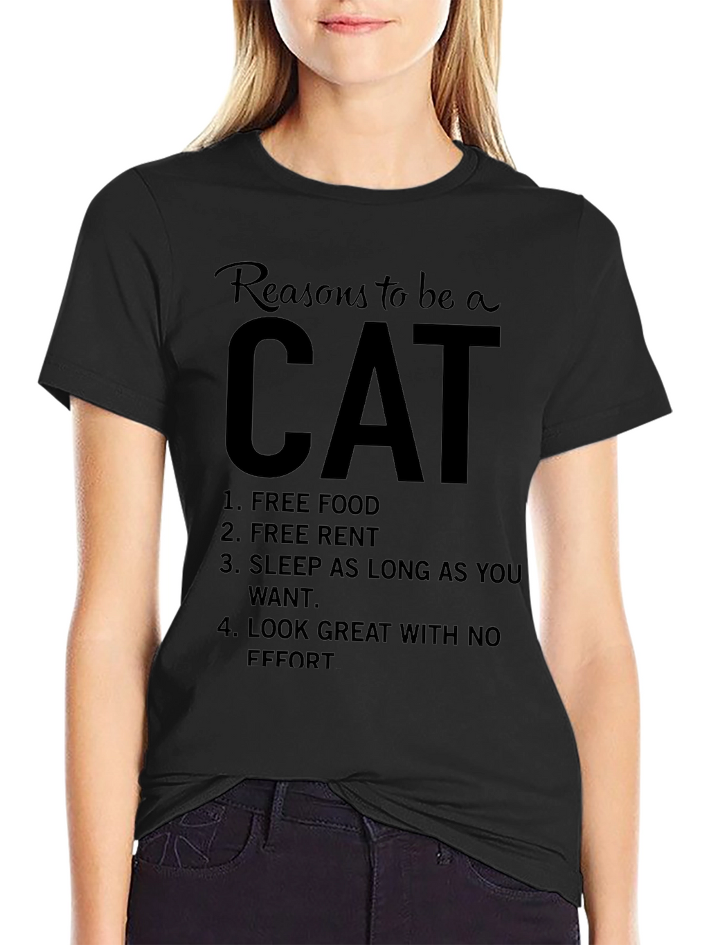 Reasons to be a Cat T-Shirt