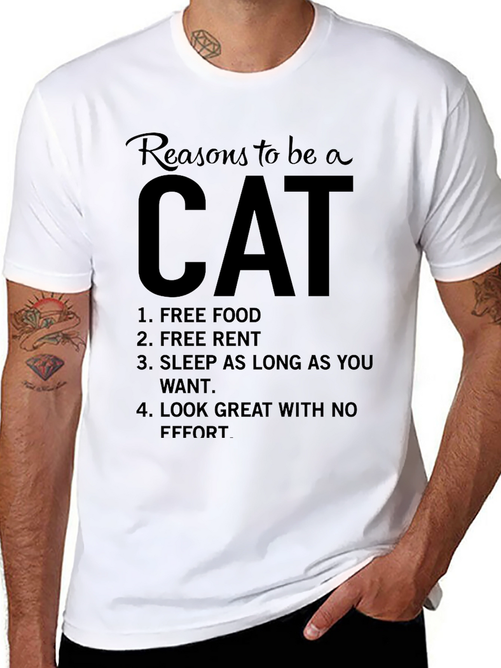 Reasons to be a Cat T-Shirt