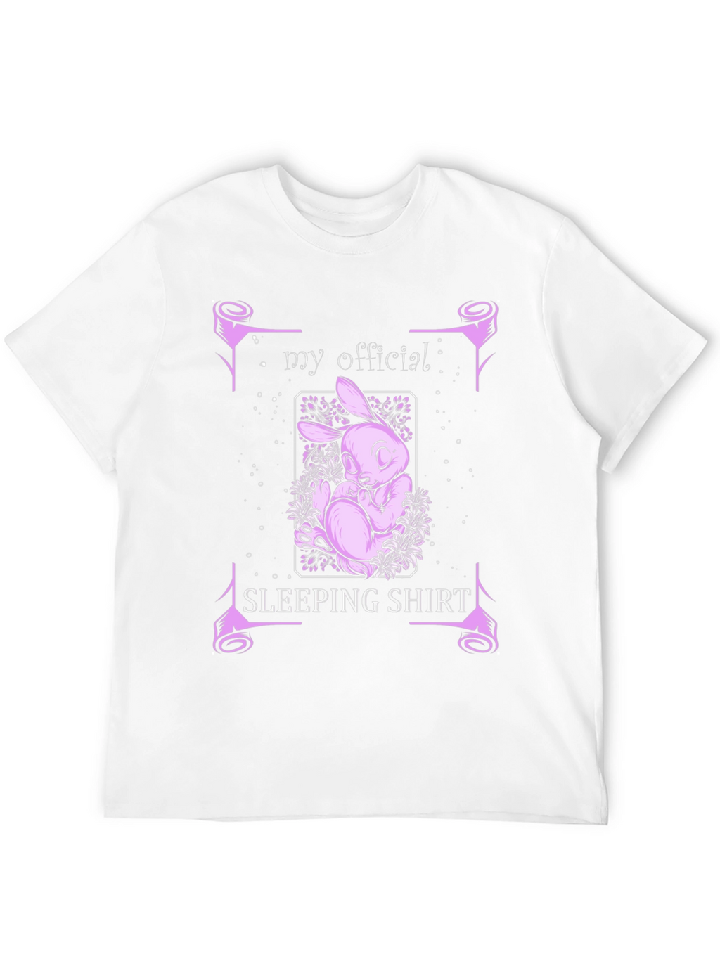 My Official Sleeping Shirt - Bunny Graphic Tee