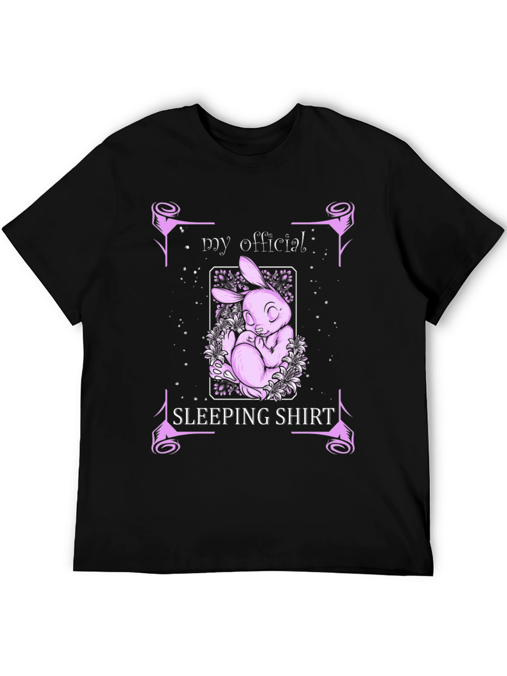 My Official Sleeping Shirt - Bunny Graphic Tee