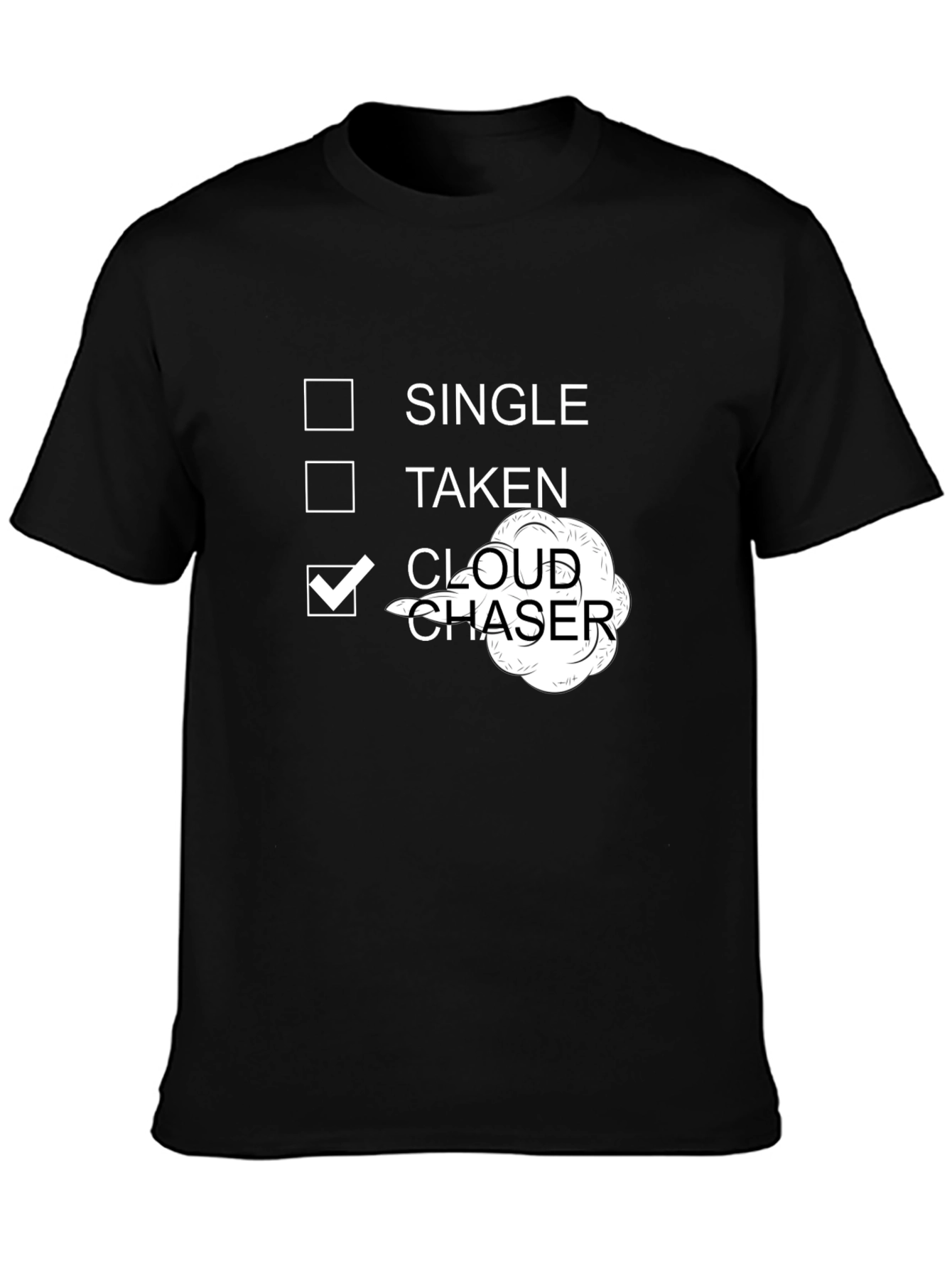 Cloud Chaser Novelty Graphic T-Shirt for Vape Enthusiasts