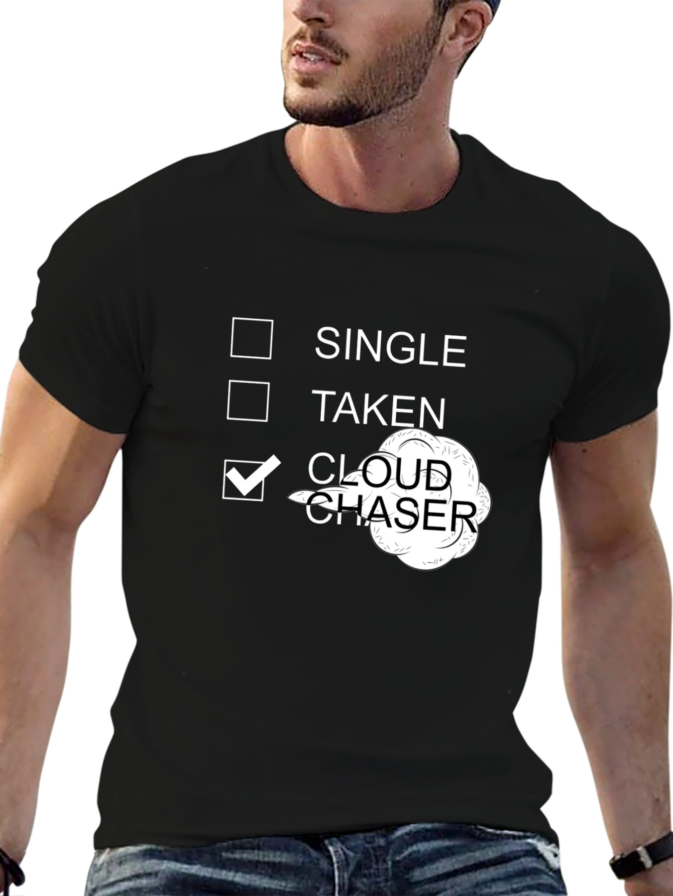 Cloud Chaser Novelty Graphic T-Shirt for Vape Enthusiasts
