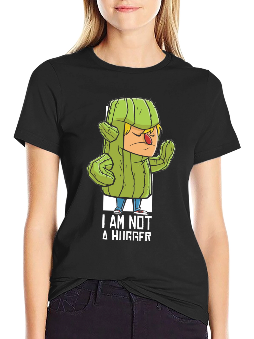 I am Not a Hugger T-Shirt