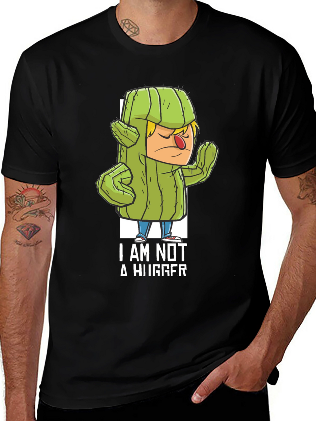 I am Not a Hugger T-Shirt
