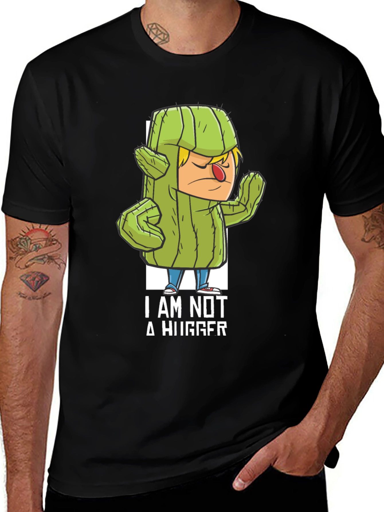 I am Not a Hugger T-Shirt