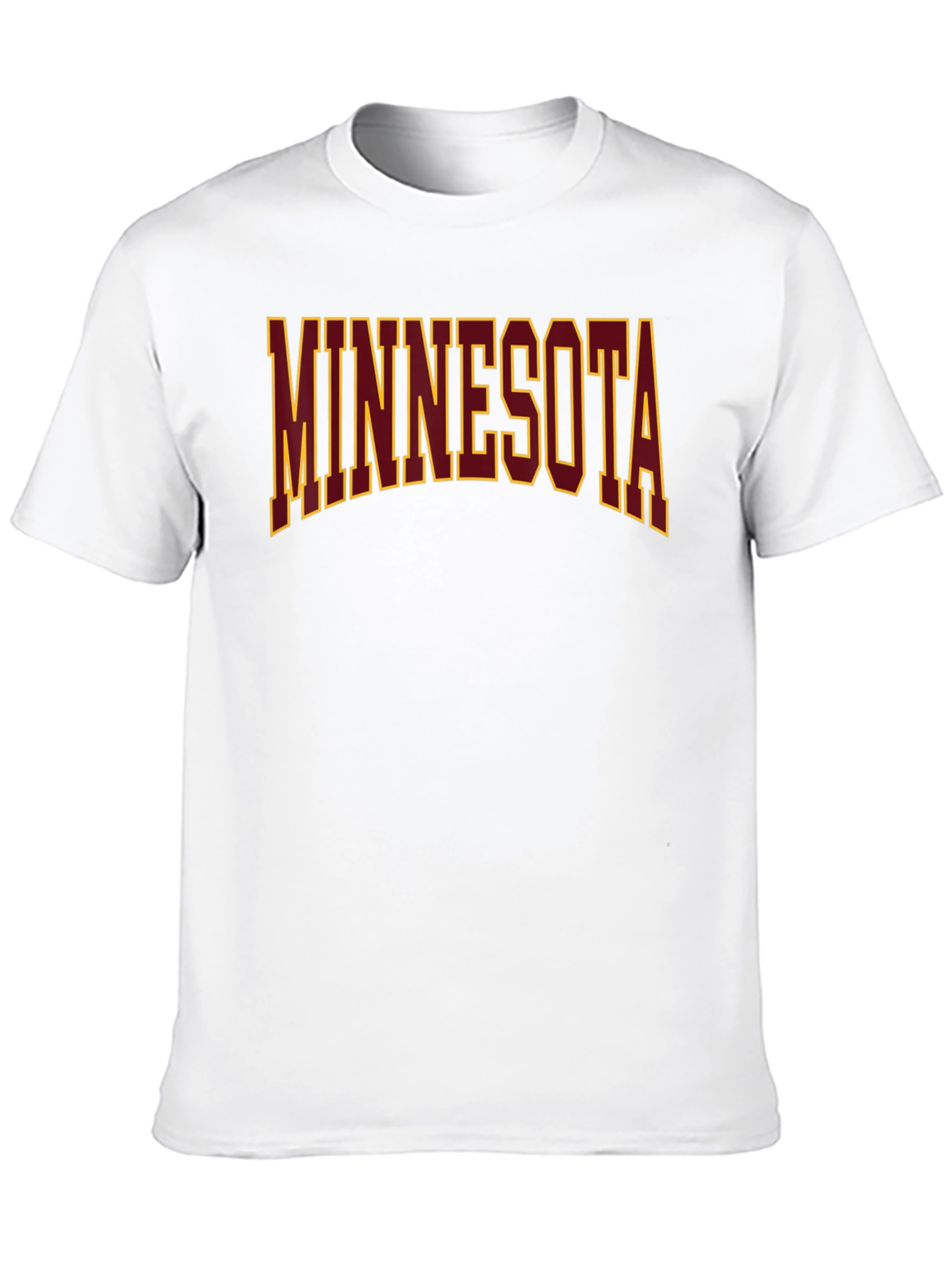 Minnesota T-Shirt Black Graphic Tee