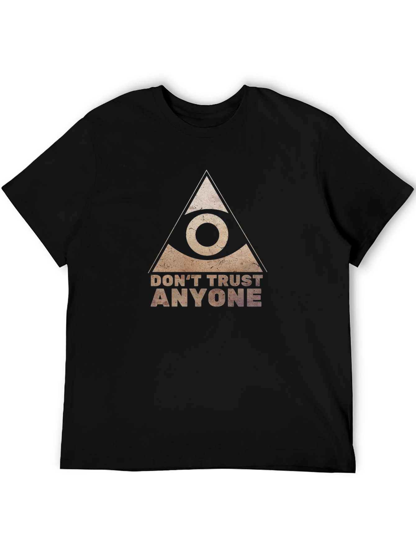 Dont Trust Anyone Black T-Shirt
