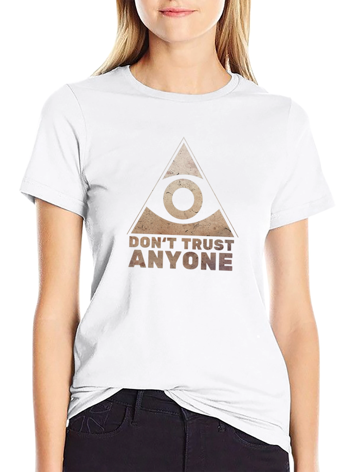 Dont Trust Anyone Black T-Shirt