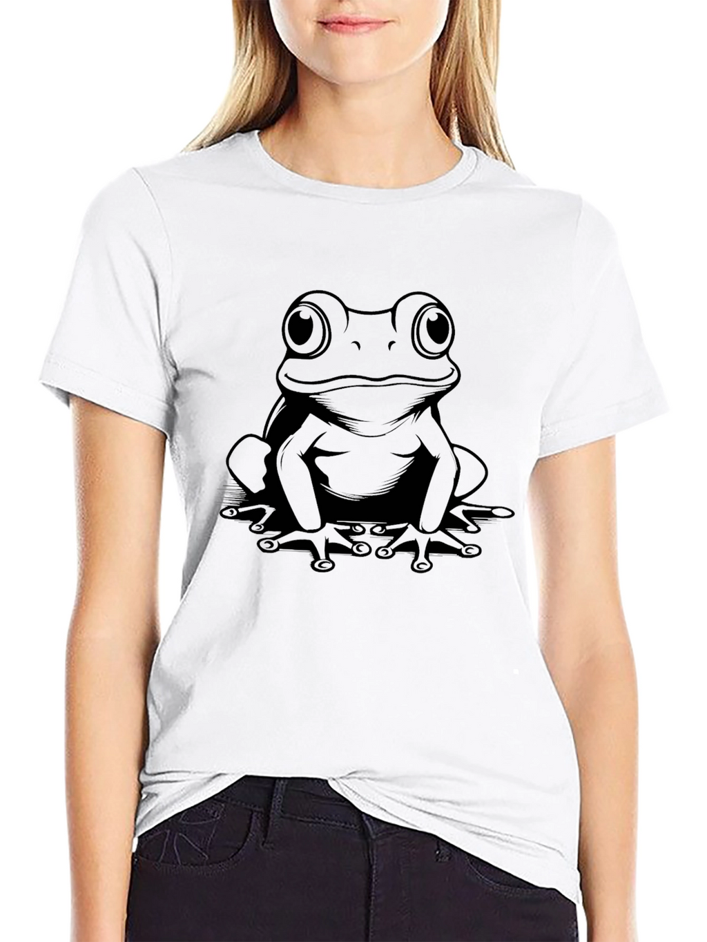 Cool Frog Graphic Tee - Soft Cotton