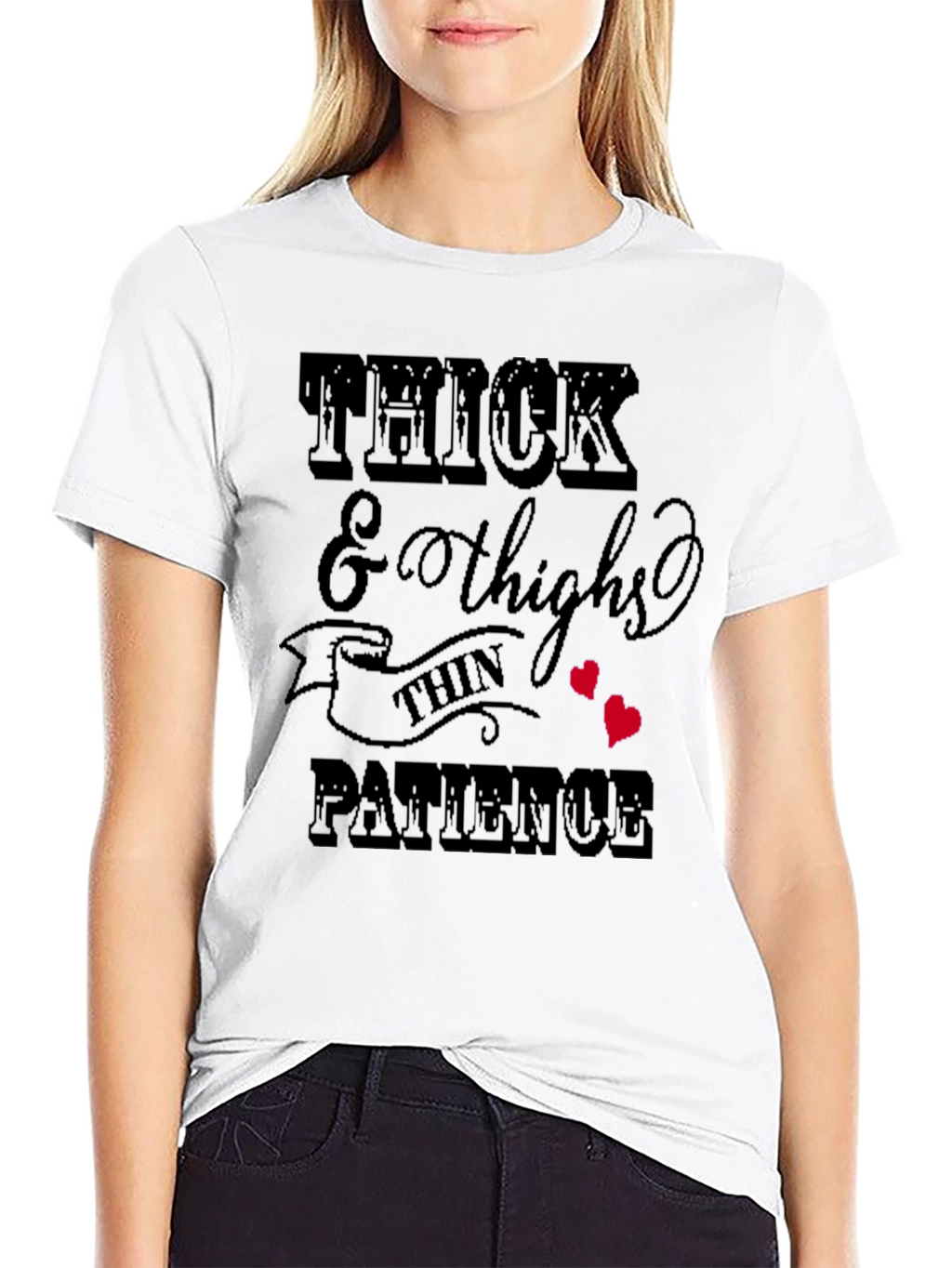Thick Thighs & Patience Graphic T-Shirt