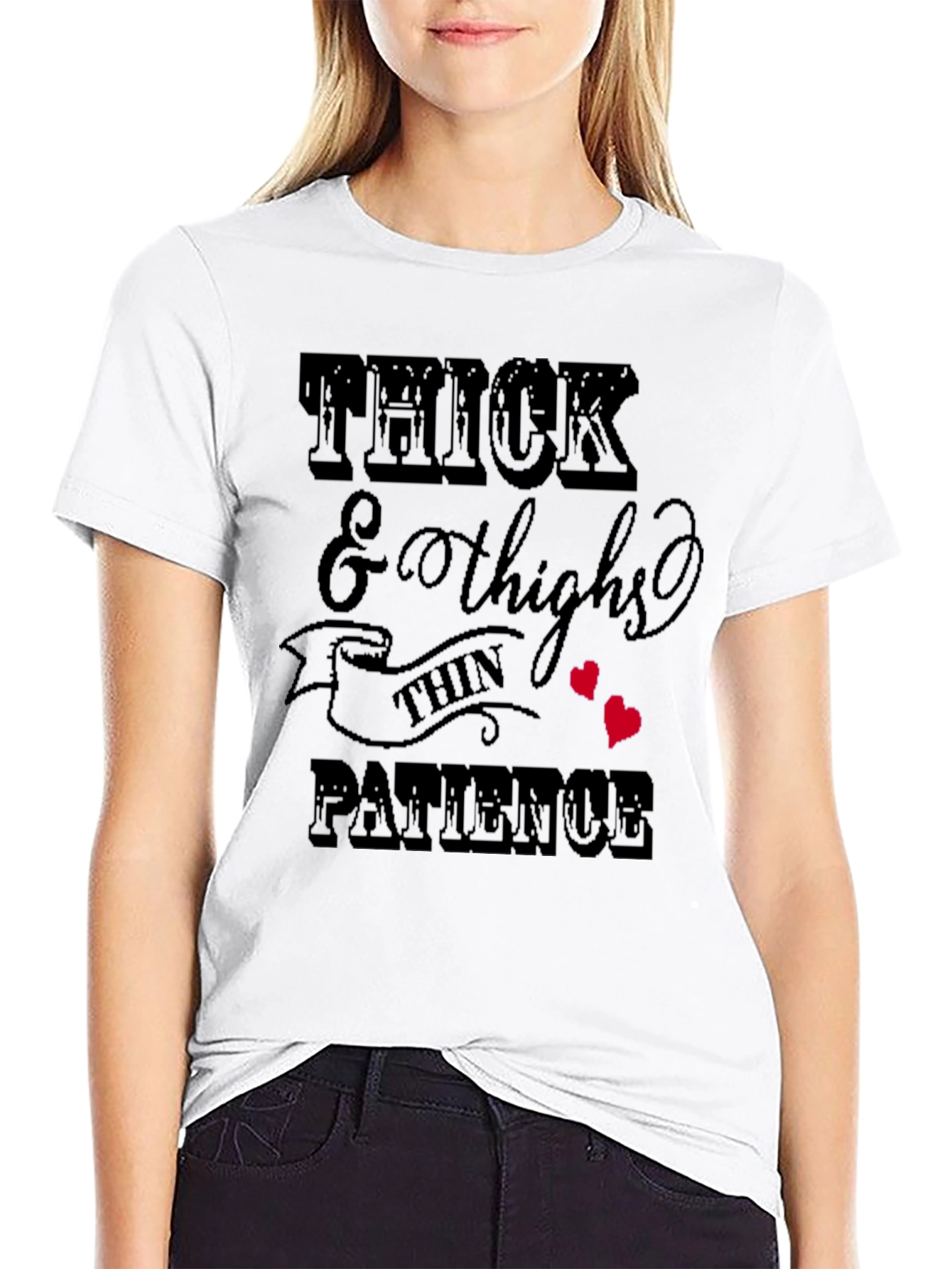Thick Thighs & Patience Graphic T-Shirt