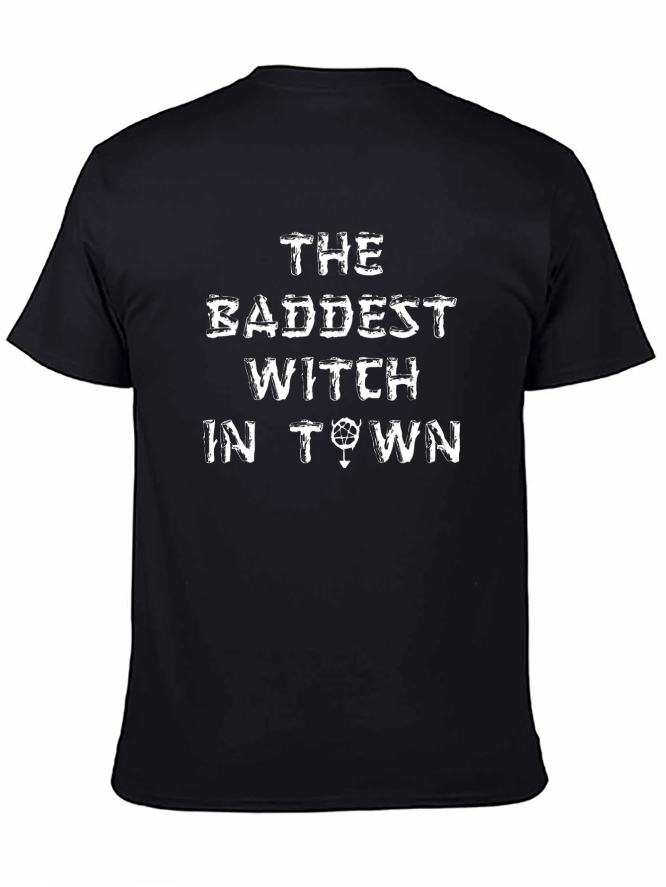 Baddest Witch in Town Black Graphic Tee