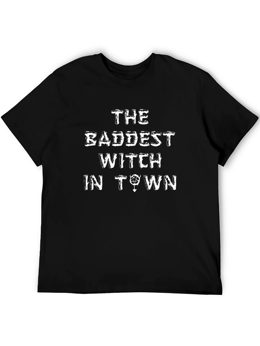 Baddest Witch in Town Black Graphic Tee