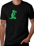 T-Rex Cant Eat Ice Cream Graphic T-Shirt