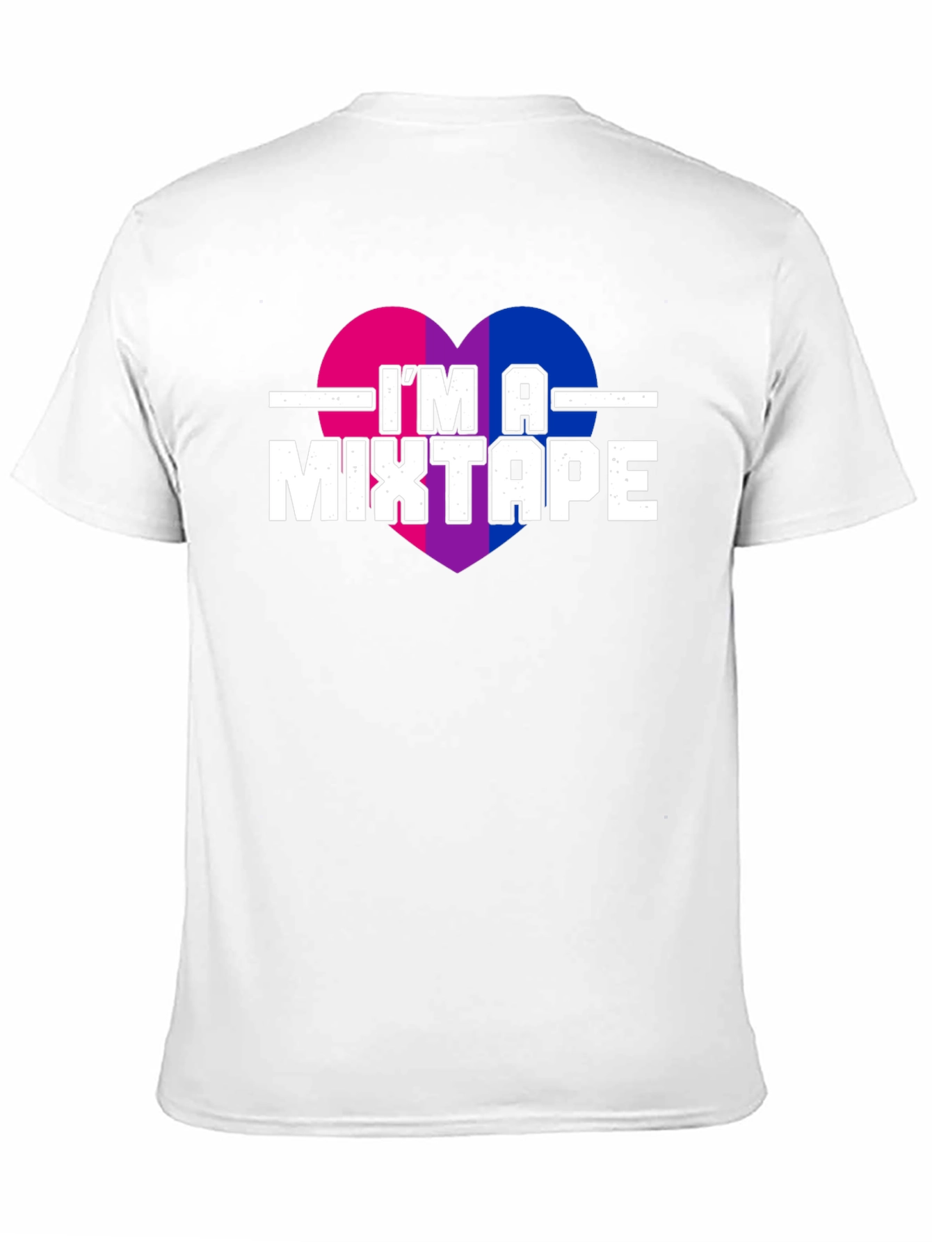 Bisexual Pride Mixtape Graphic T-Shirt