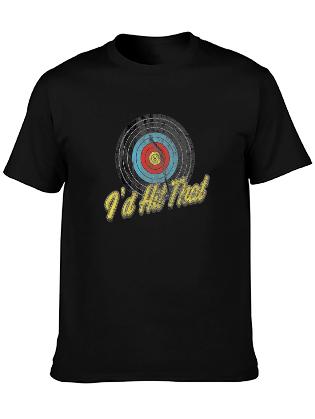 Id Hit That Archery Target Graphic Tee
