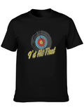 Id Hit That Archery Target Graphic Tee