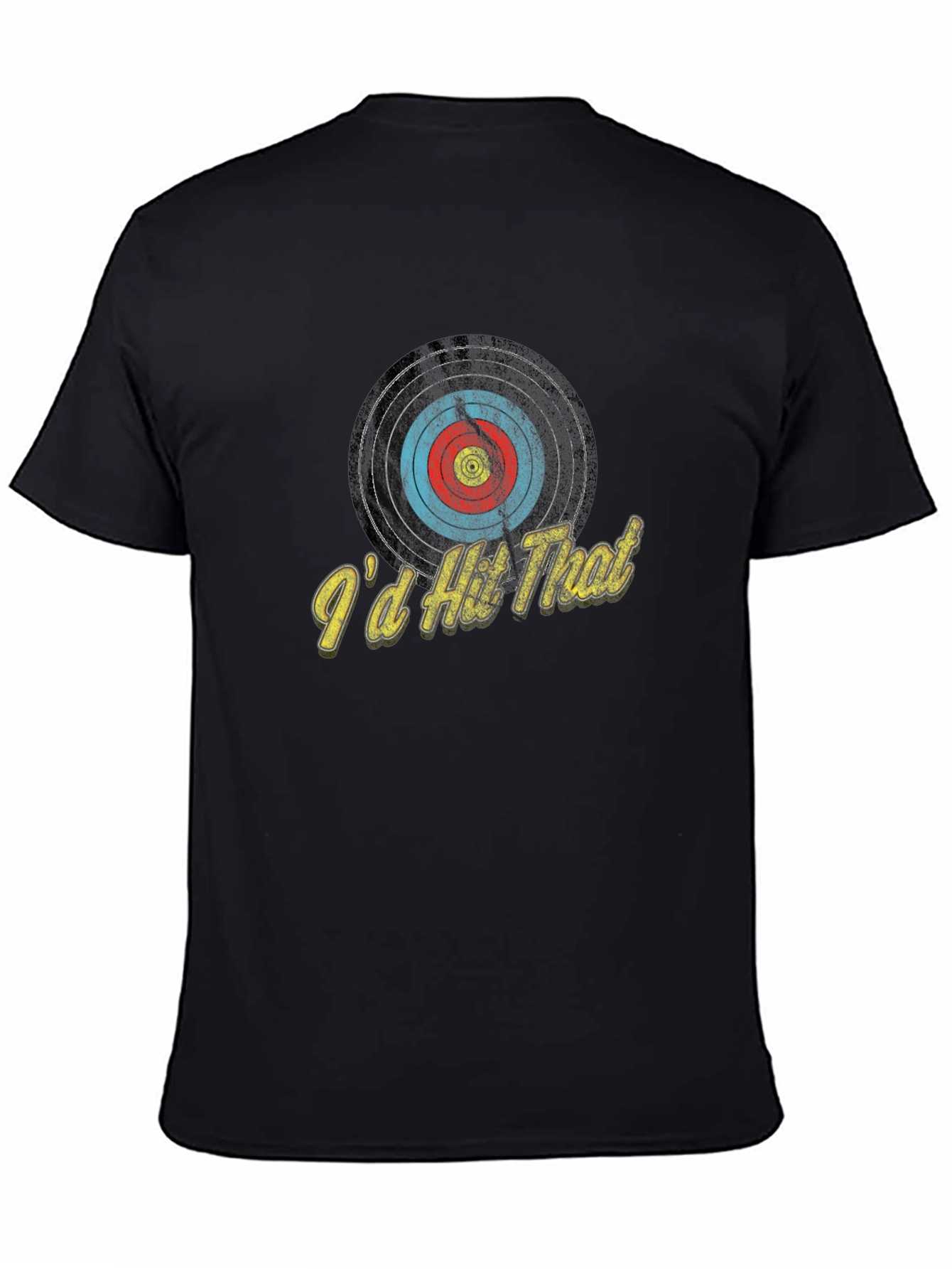 Id Hit That Archery Target Graphic Tee