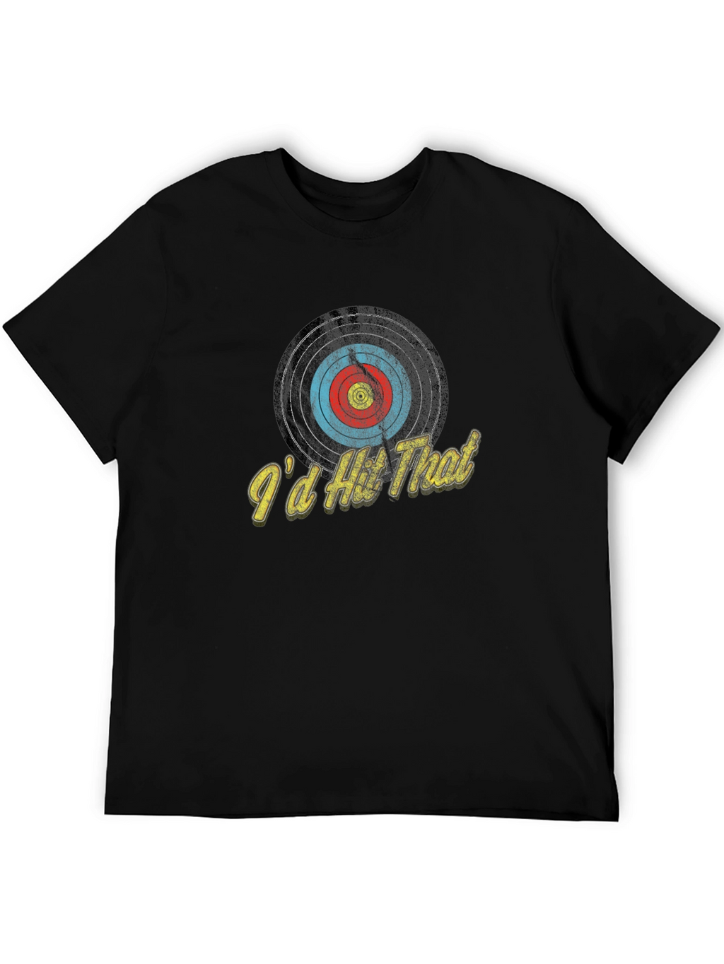 Id Hit That Archery Target Graphic Tee