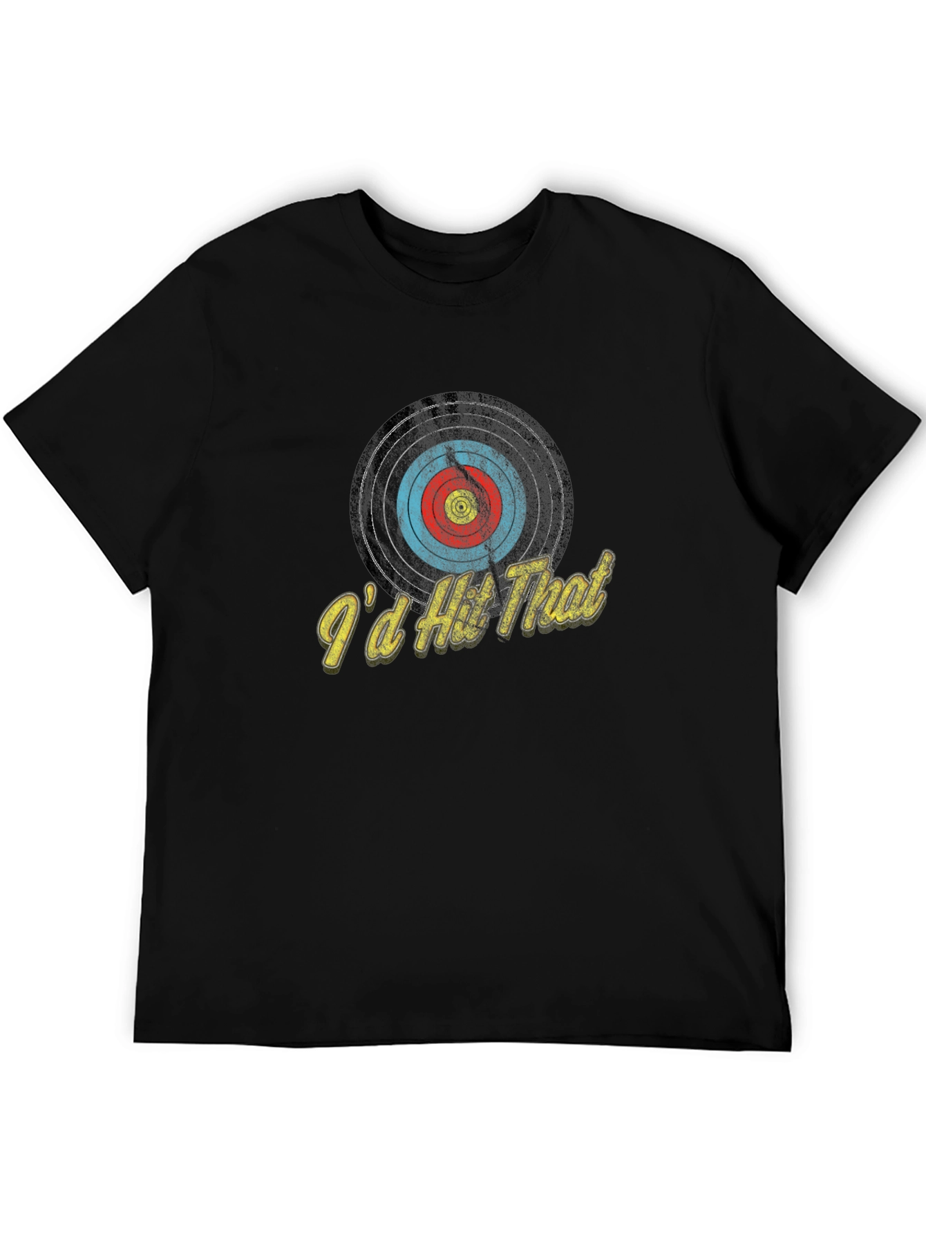 Id Hit That Archery Target Graphic Tee