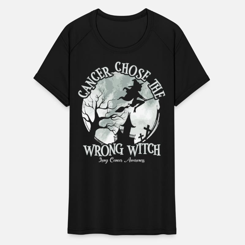 Cancer Witch White Lung Cancer Awareness