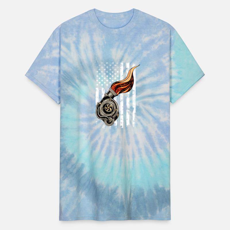 Car Enthusiast Racing Drifting distressed usa flag