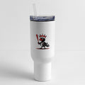 Cartoon Baseball Bird With Crown Vintage Style