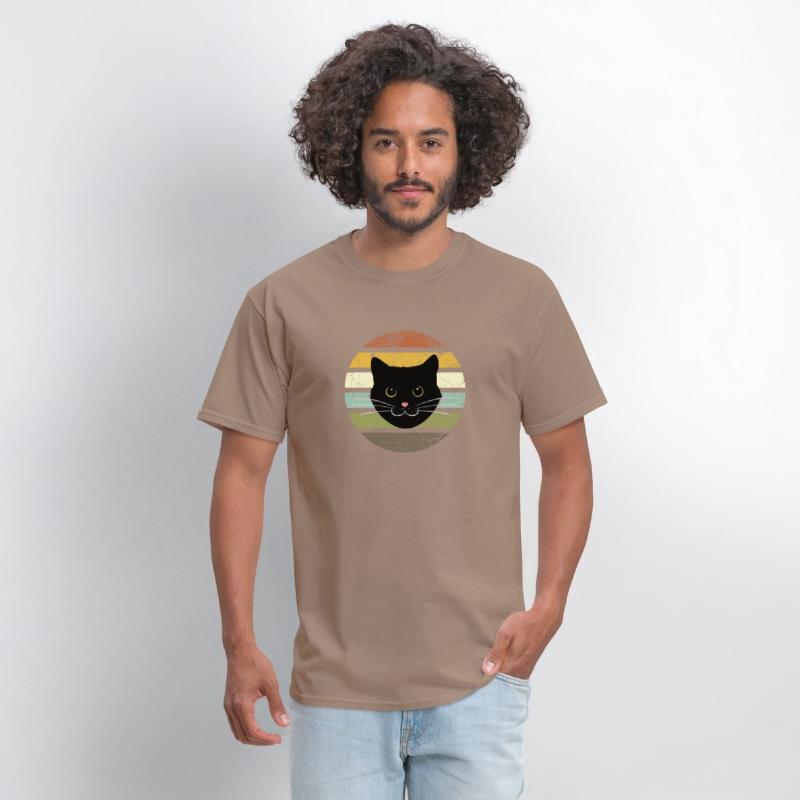 Cat Retro Throwback T-shirt