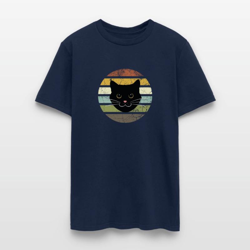 Cat Retro Throwback T-shirt
