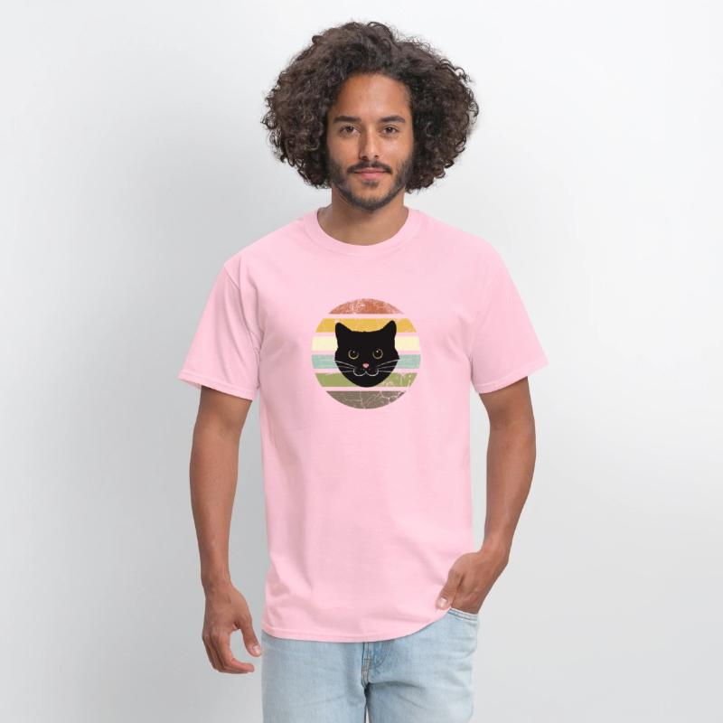 Cat Retro Throwback T-shirt