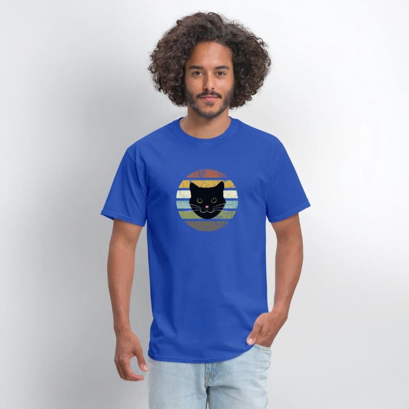 Cat Retro Throwback T-shirt