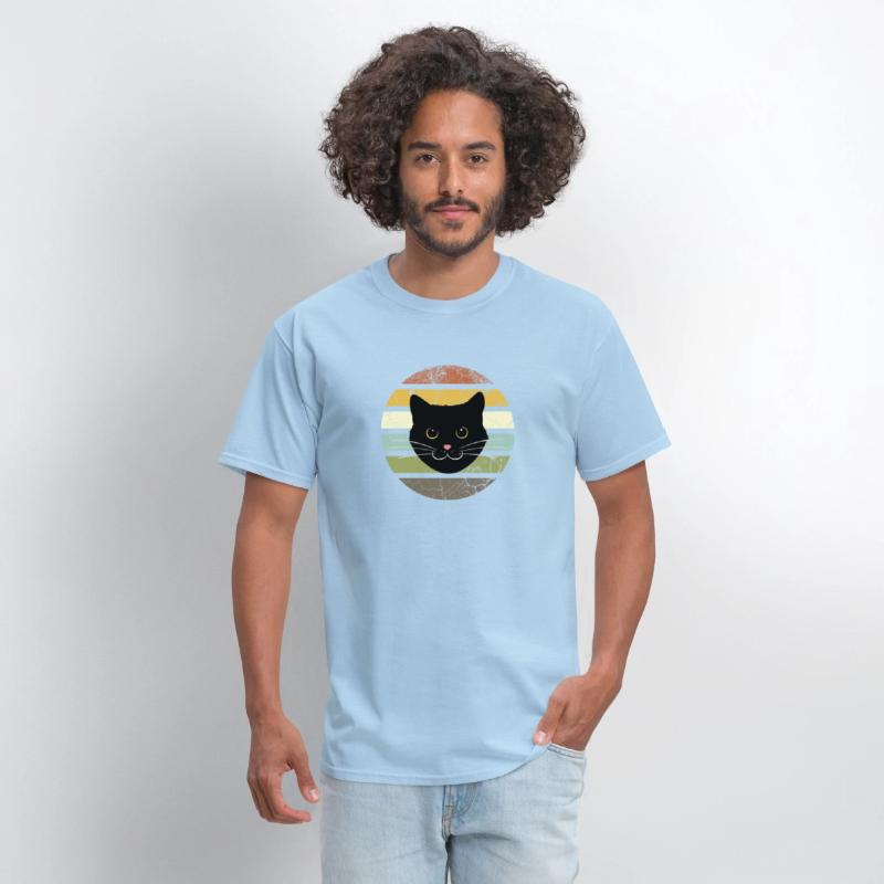Cat Retro Throwback T-shirt