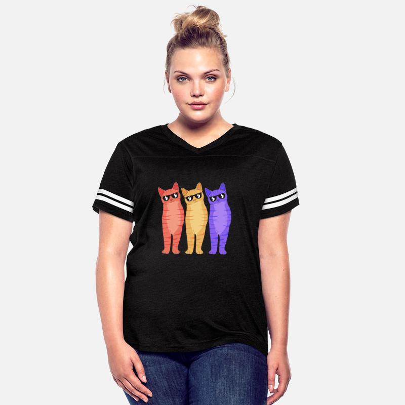 Cat Squad For Kitten Lovers Colorful Tabby Cat