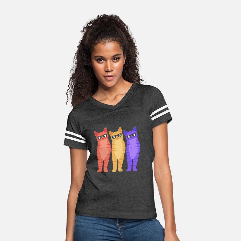 Cat Squad For Kitten Lovers Colorful Tabby Cat
