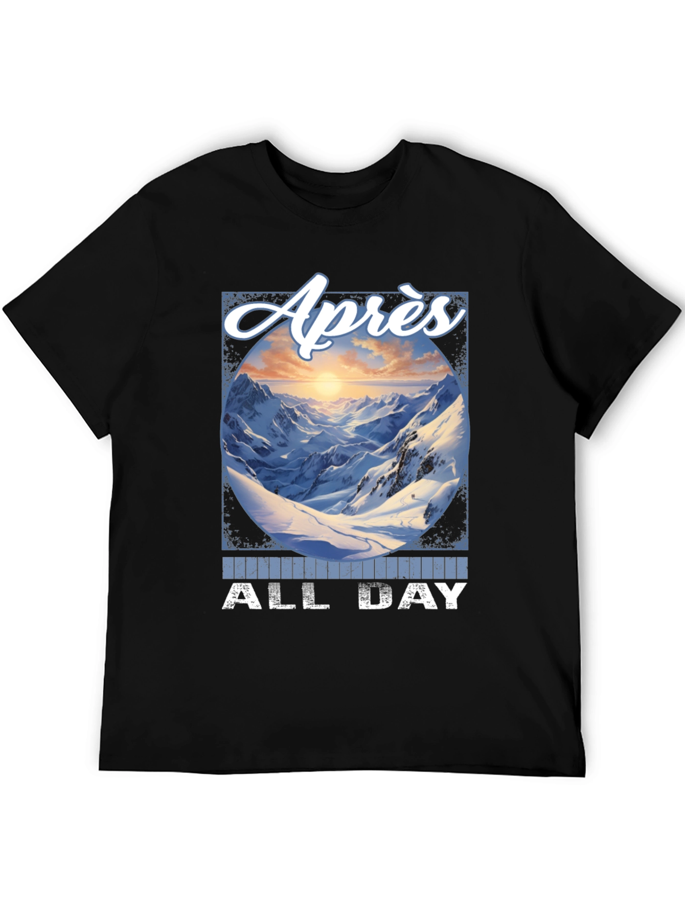 Après All Day T-Shirt - Mountain Ski Design