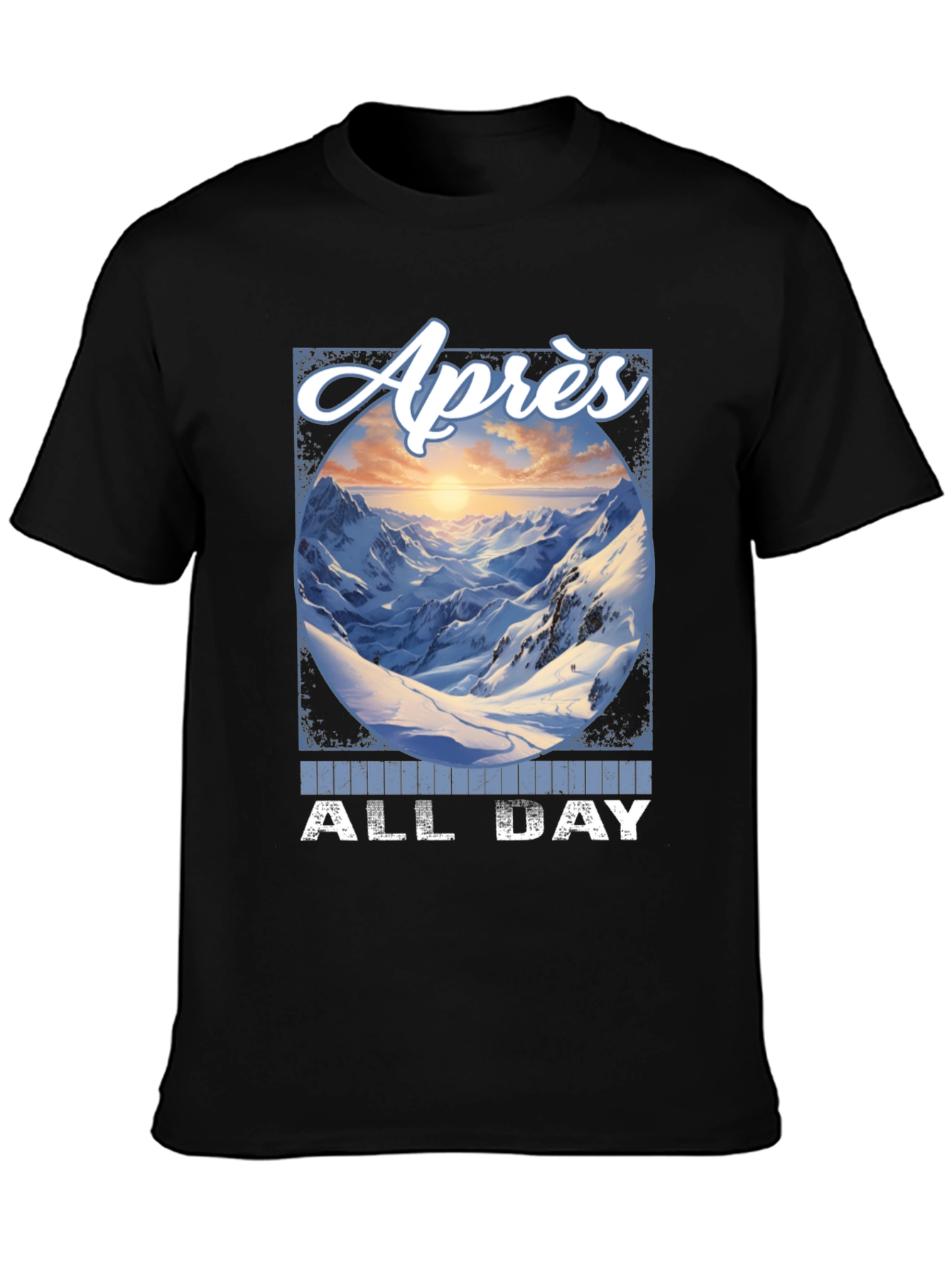 Après All Day T-Shirt - Mountain Ski Design